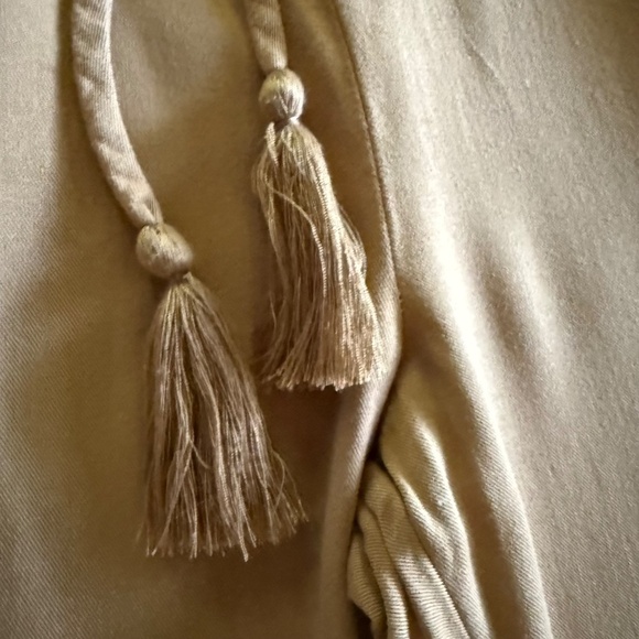 Hello Nite Tan Embroidered Jogger Lounge Pant Size XS - Picture 4 of 12